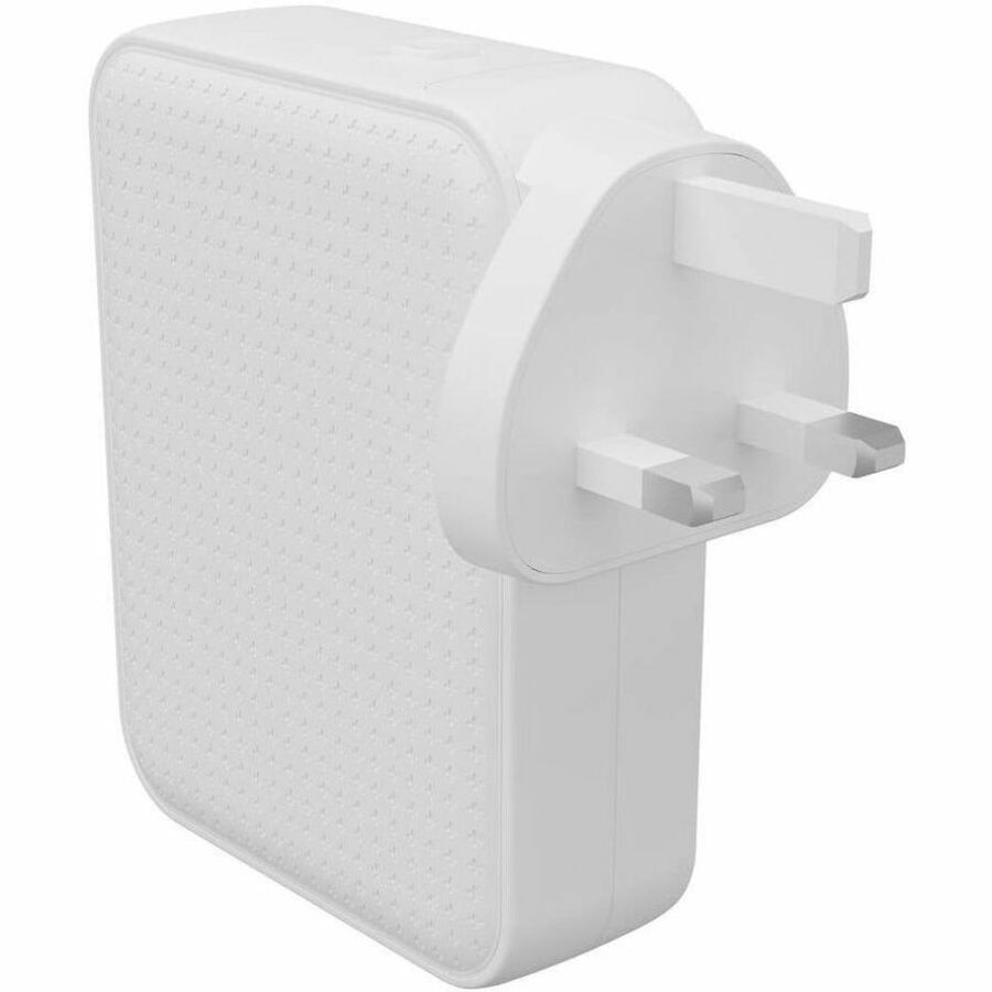 Targus HyperJuice® 145W USB-C GaN Travel Charger with 4 Ports - White