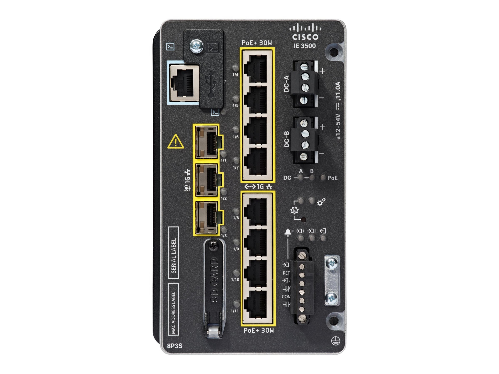 Cisco IE3500 Rugged Series IE-3500-8P3S - switch - 11 ports - managed