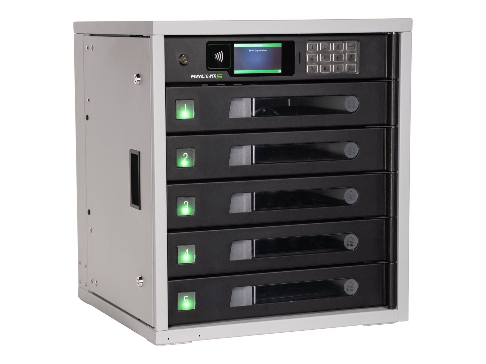 LocknCharge FUYL Tower Pro 5 storage box - for 5 devices - with Classic 3YR