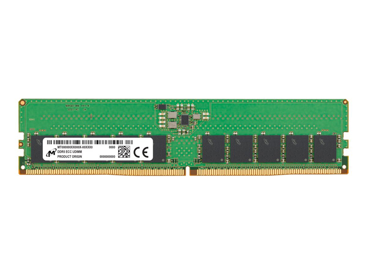 Micron - DDR5 - module - 16 GB - DIMM 288-pin - 5600 MHz / PC5-44800 - unbu