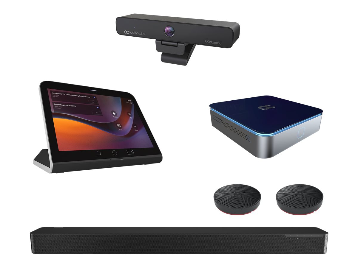 AudioCodes Room Experience (RX) Suite RXV200-B40 - Bundle - video conferenc