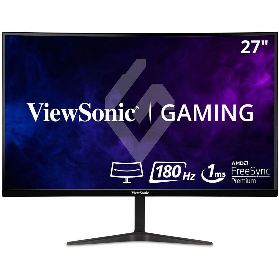 ViewSonic Gaming VX2718-PC-MHD - Curved 1080p 1ms 180Hz Gaming Monitor with