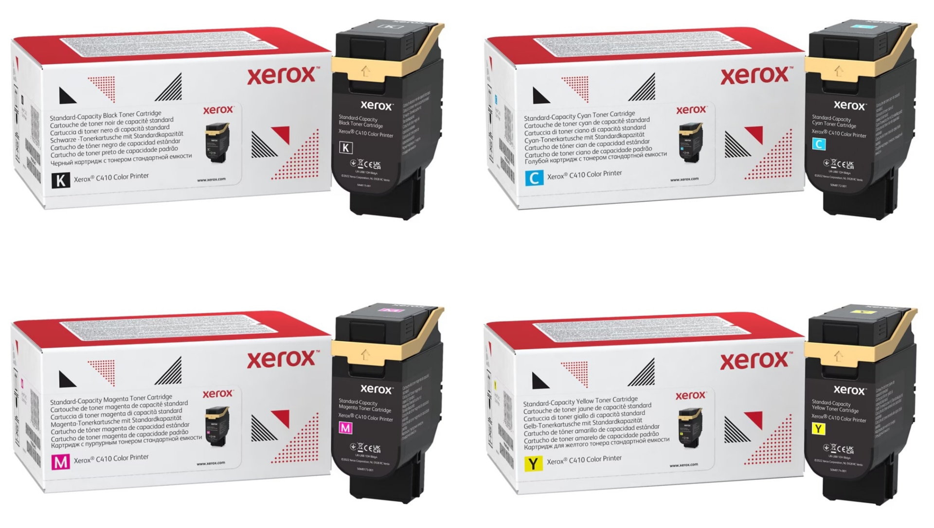 XEROX TONER CARTRIDGES F/C410/C415