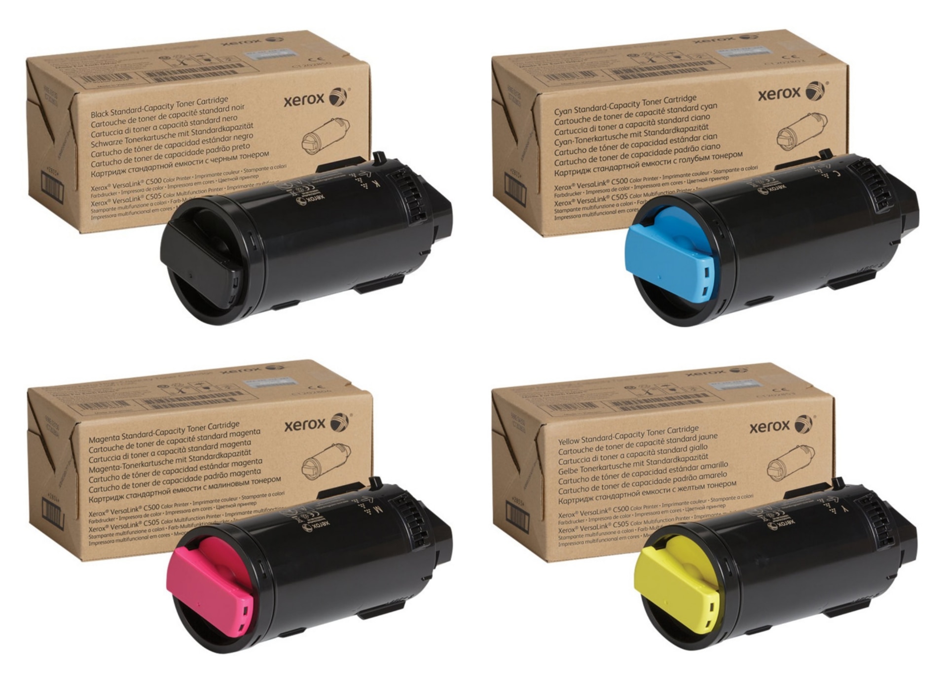 XEROX TONER CARTRIDGES F/C500/C505