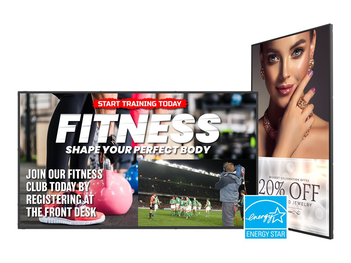 Planar URP65-T 65" LED-backlit LCD display - 4K - for interactive communica