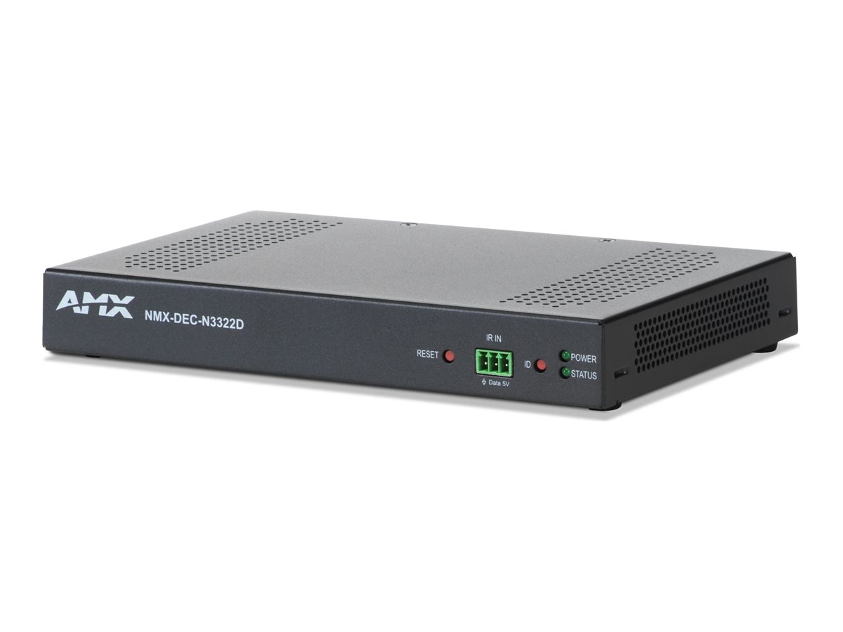 AMX SVSI NMX-DEC-N3322D audio/video over IP decoder