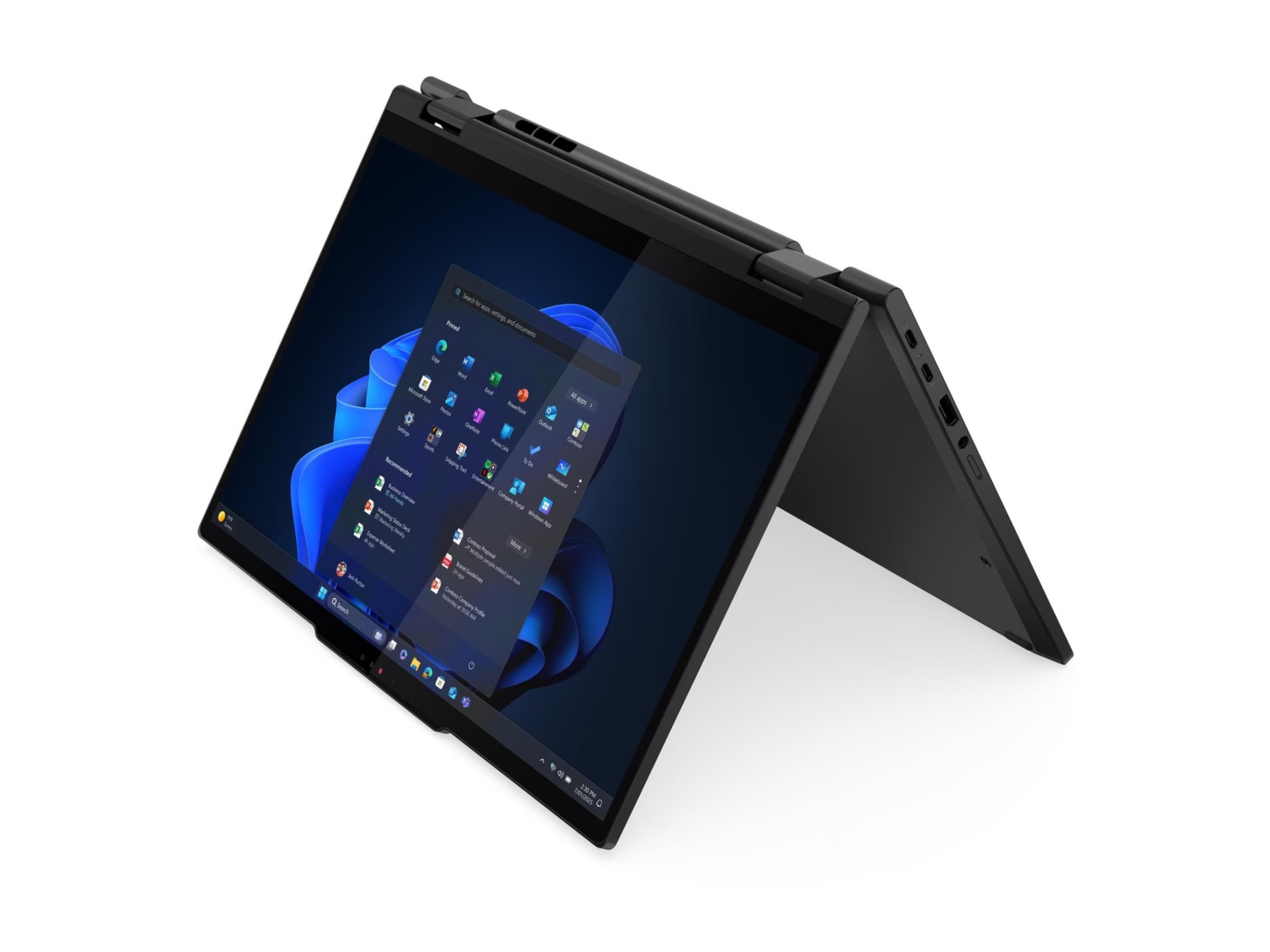 Lenovo ThinkPad T14s 2-in-1 Gen 1 - 14" - Intel Core Ultra 7 - 255U - 16 GB RAM - 512 GB SSD - French