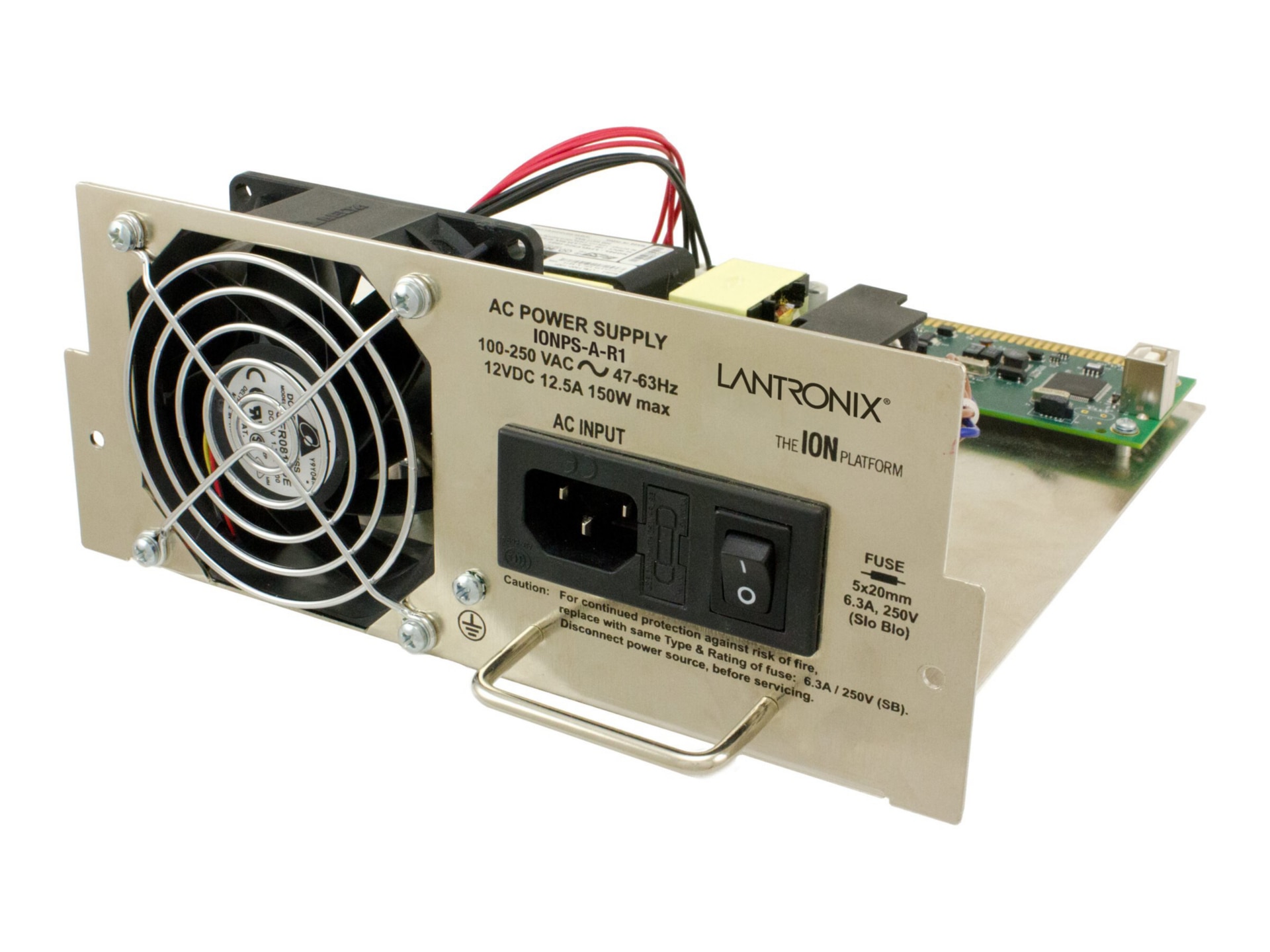 Lantronix IONPS-A-R1 - power supply - redundant - 150 Watt - TAA Compliant