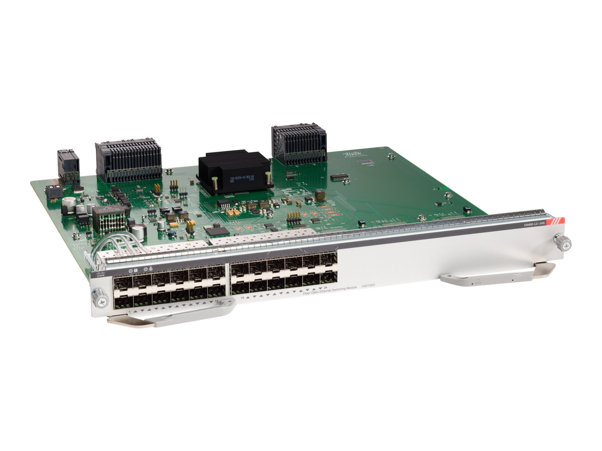 Cisco Catalyst 9400 Series Line Card - switch - 24 ports - plug-in module - TAA Compliant
