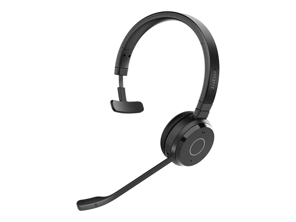 Jabra Evolve 65 TE Mono - headset - USB-A via Bluetooth adapter - Microsoft