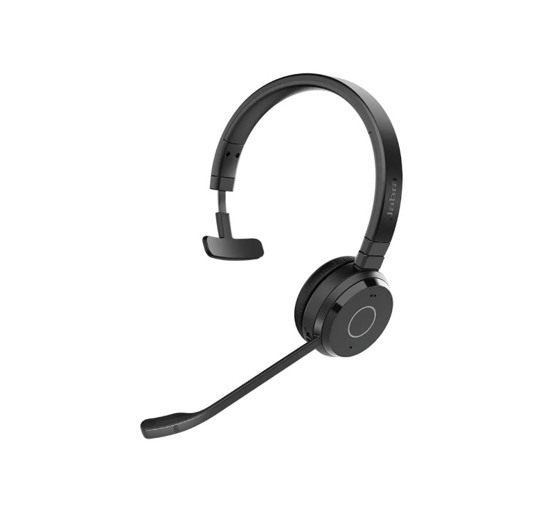 ワイヤレス ヘッドセット Jabra Evolve 65 TE Jabra Evolve 65 TE Mono - headset - USB-A via Bluetooth adapter