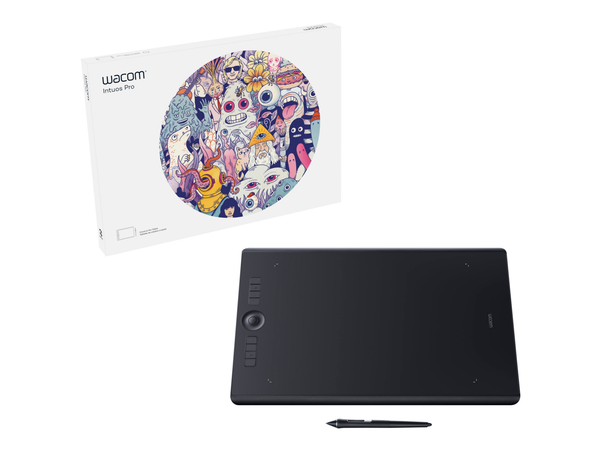 Wacom Intuos Pro Large - digitizer - USB, Bluetooth 5.3