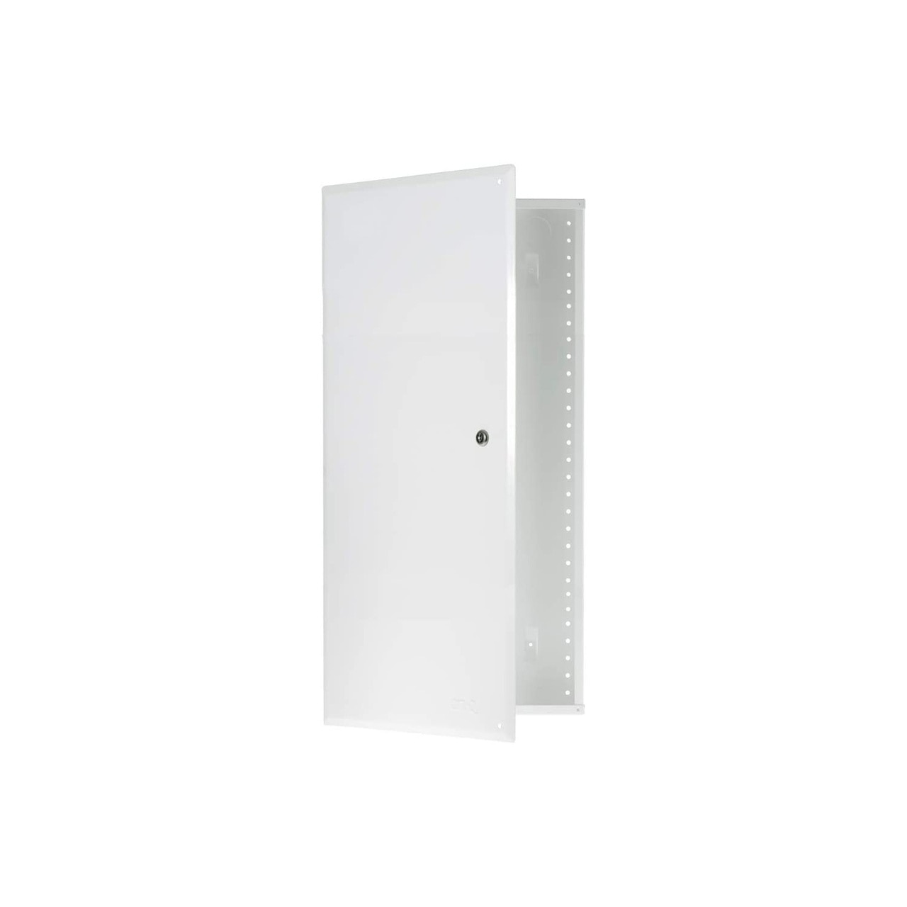 On-Q 28 inch Hinged Door Cover Metal Enclosure - White