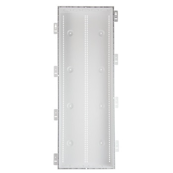 On-Q 42-Inch Plastic Media Enclosure Media Box with Trim Ring and Hinged Do