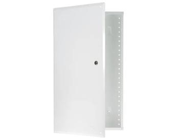 On-Q 42 inch Hinged Door Cover Metal Enclosure - White