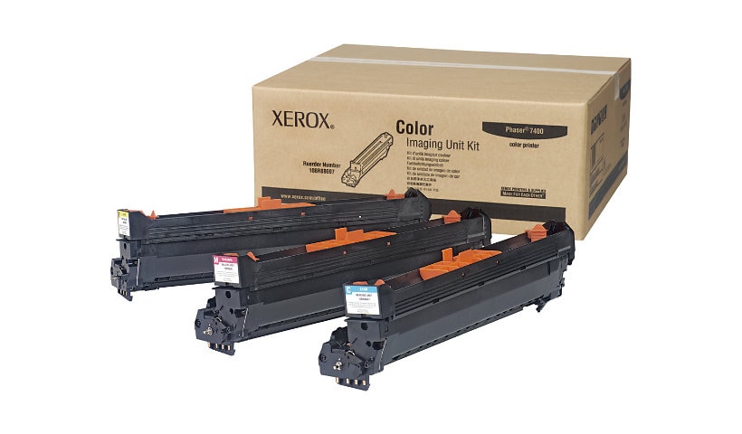 Xerox Phaser 7400 Color Imaging Unit Kit - 1 - yellow, cyan, magenta - original - printer imaging unit