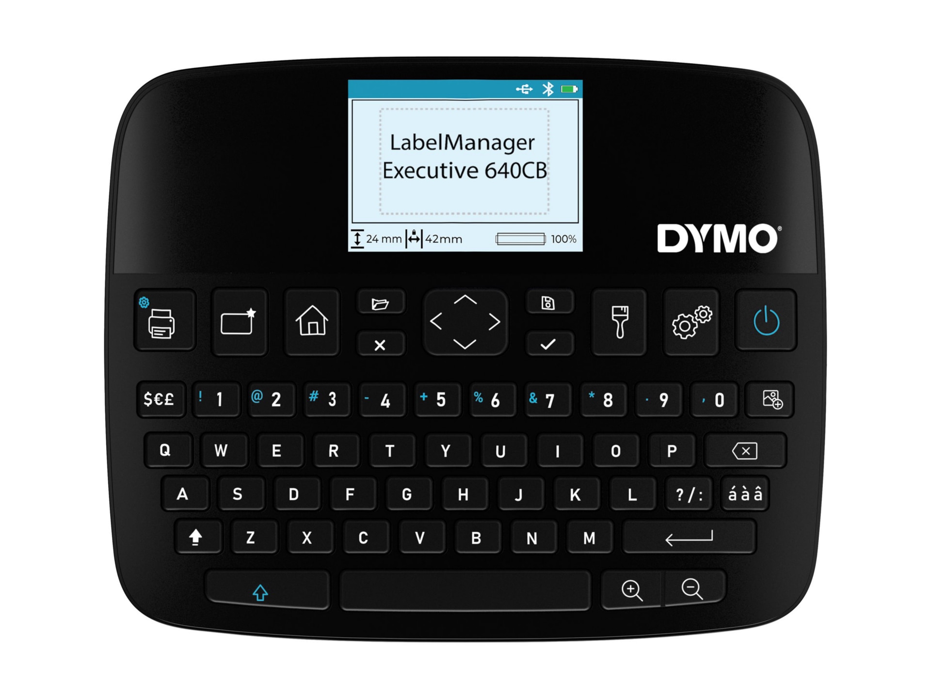 Dymo LabelMANAGER 640CB - labelmaker - B/W - thermal transfer
