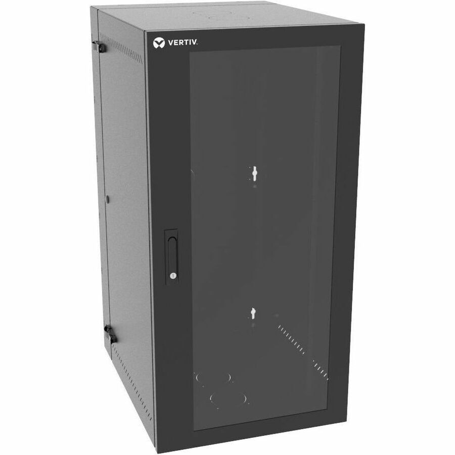 Vertiv VR Rack 25U Server Rack Enclosure | Wall Mount | 1219.2x609.6x787.4m