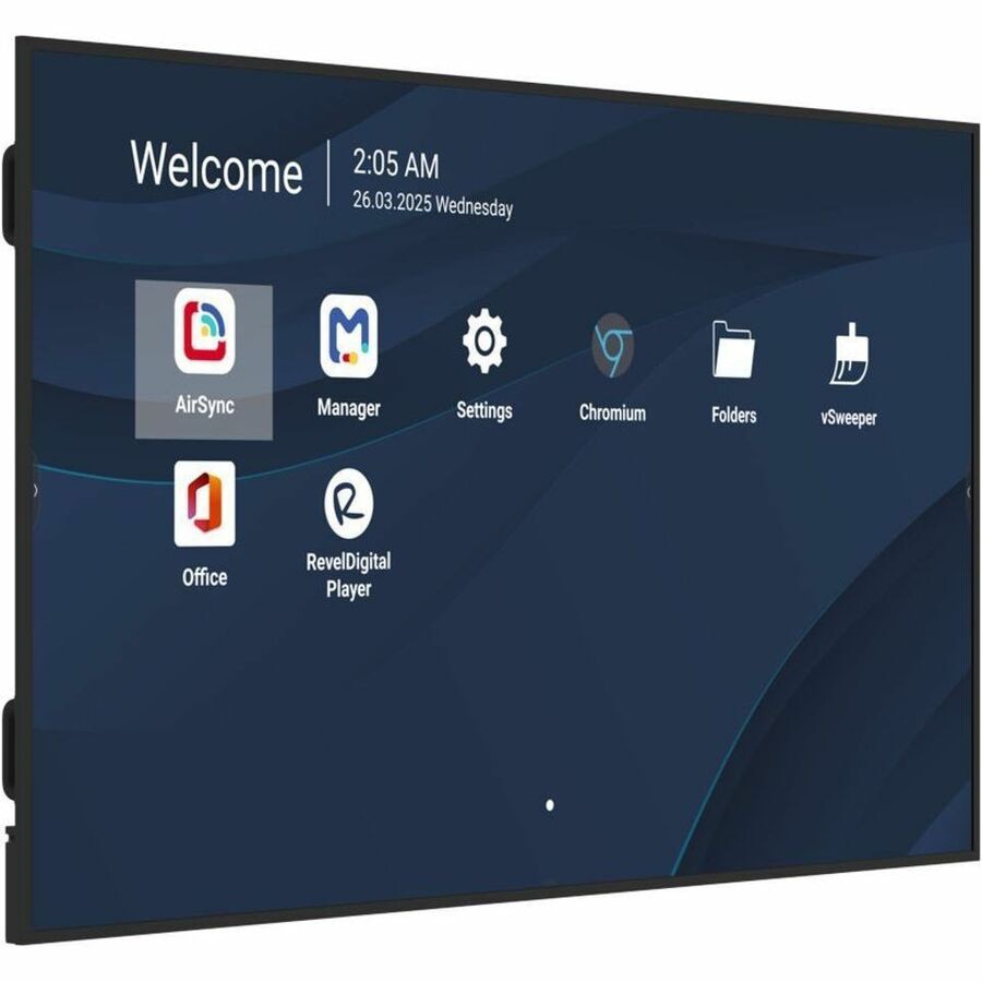 ViewSonic CDE9831 98 Inch 4K UHD Commercial Display with 500-nit Brightness, 5000:1 Contrast Ratio, OPS Slot, 8GB RAM,