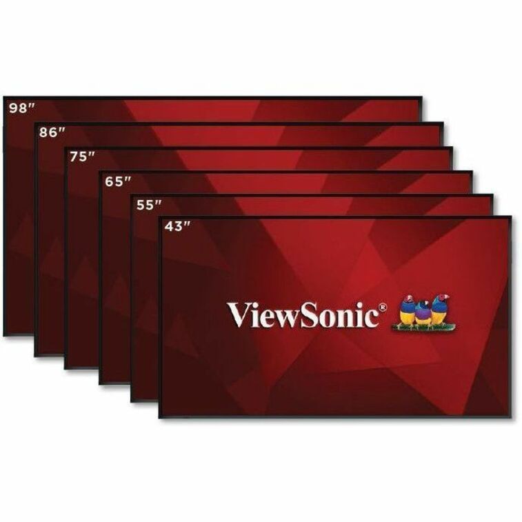 ViewSonic CDE65G3 65 Inch 4K UHD OS-Free Commercial Display with 500-nit Br