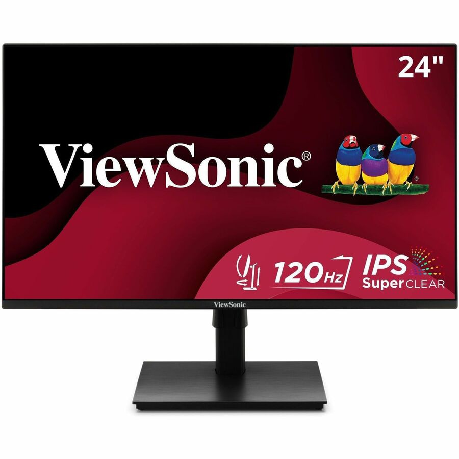 ViewSonic VA2448-MHJ - 1080p Ergonomic 120Hz Monitor with Variable Refresh