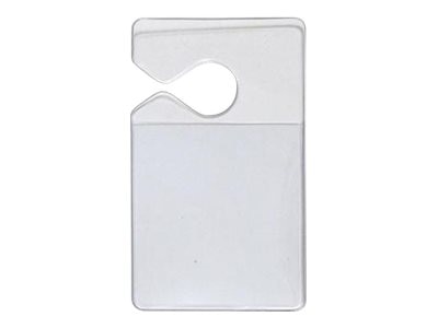 Brady People ID Vehicle - card holder - for 67 x 76 mm - clear (pack of 100