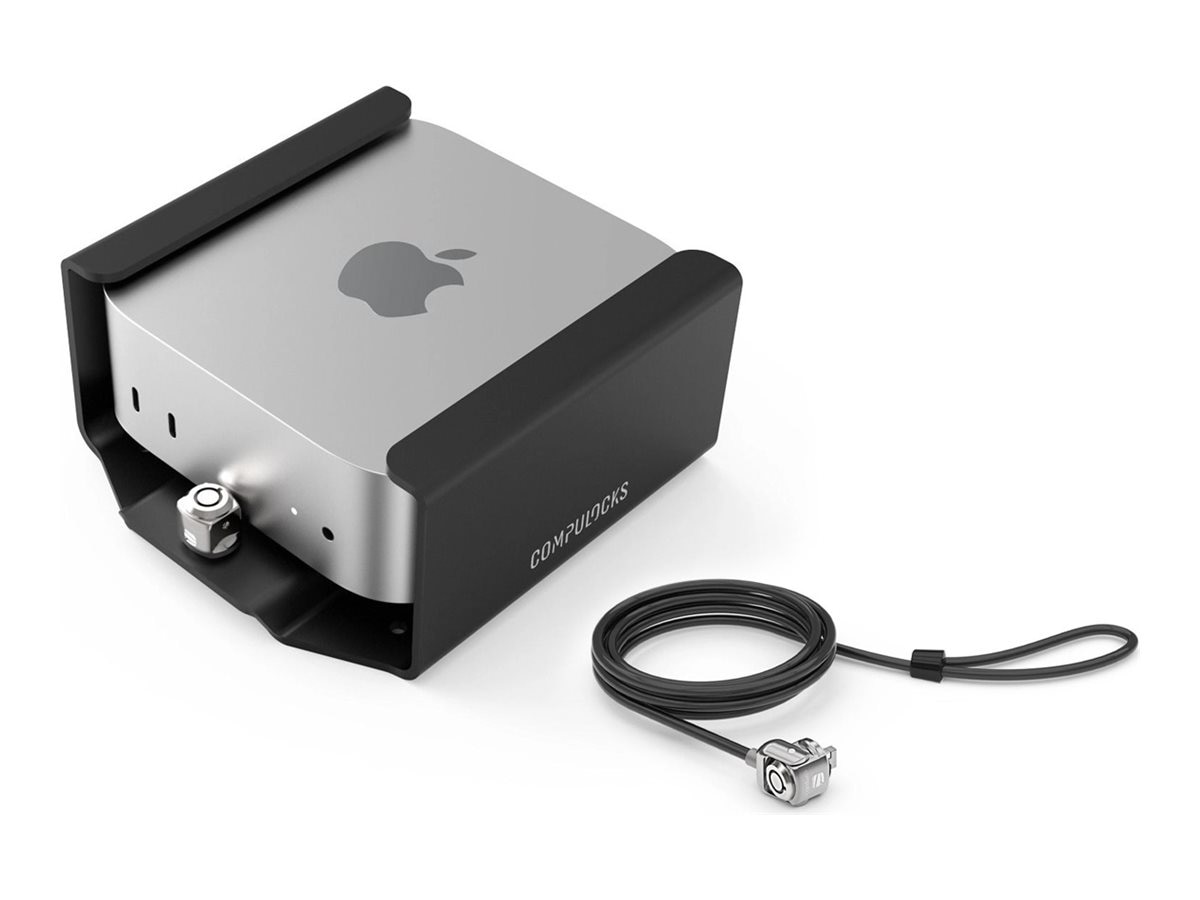 Compulocks Mac Mini Security Mount with Keyed Cable Lock - system security