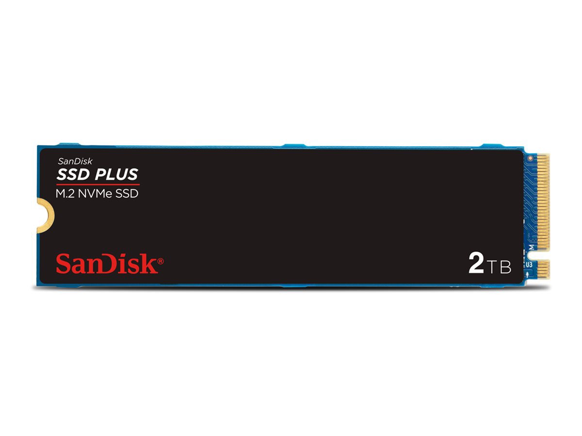 SanDisk SSD PLUS - SSD - 2 TB - PCIe 3.0 (NVMe)
