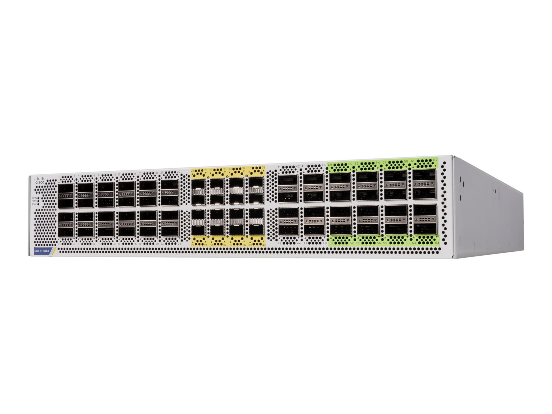 Cisco UCS 6664 Fabric Interconnect - switch - 64 ports - managed - rack-mountable