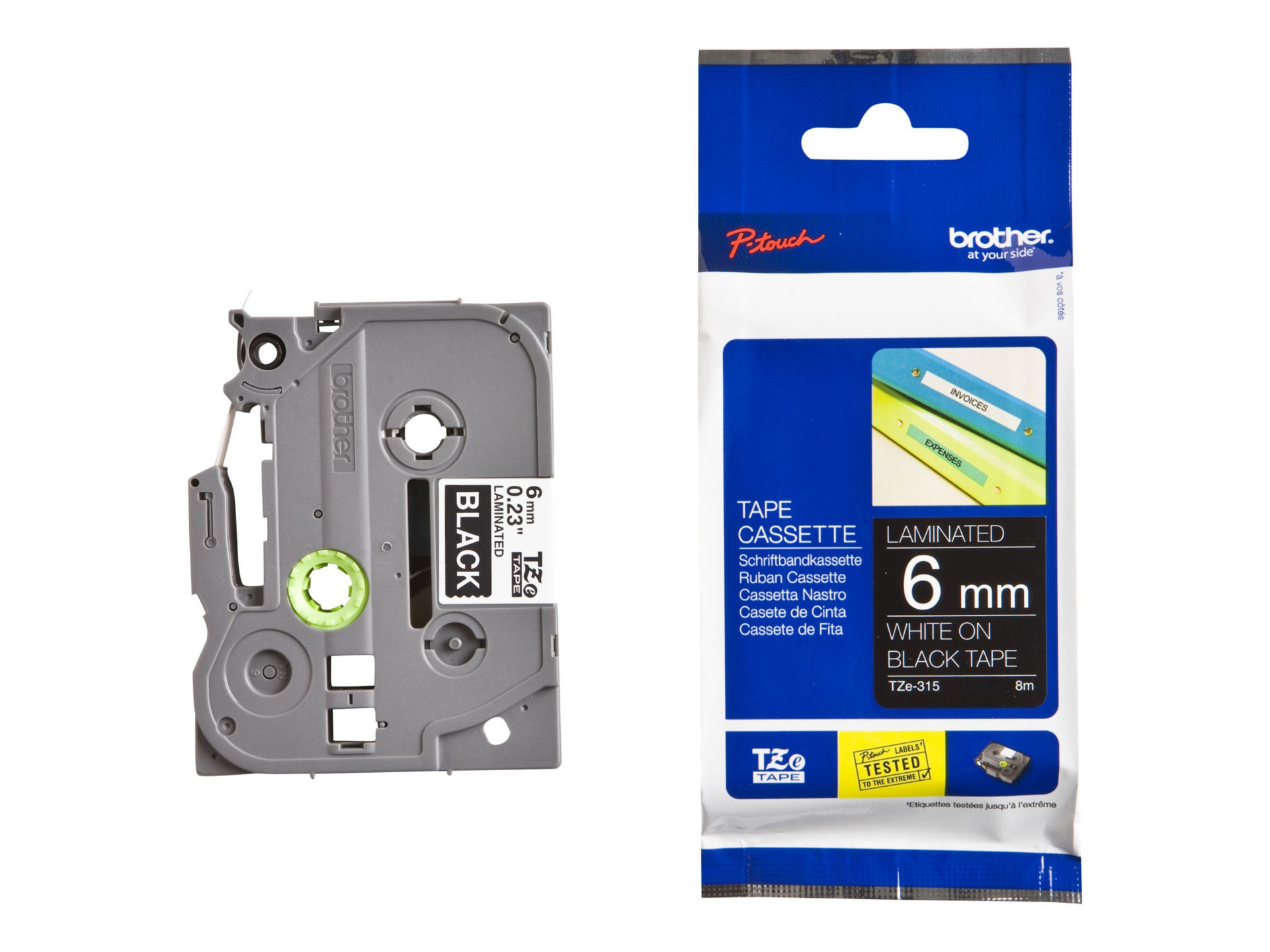 Brother TZe-315 - laminated tape - 1 cassette(s) -