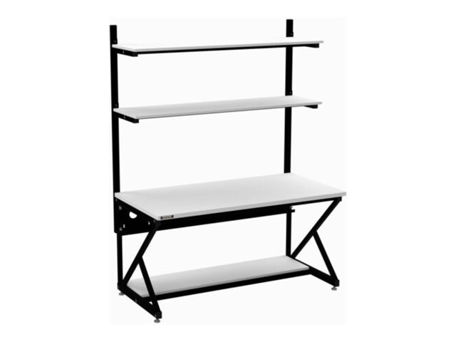 Kendall Howard Performance 100 - workbench - rectangular - folkstone gray