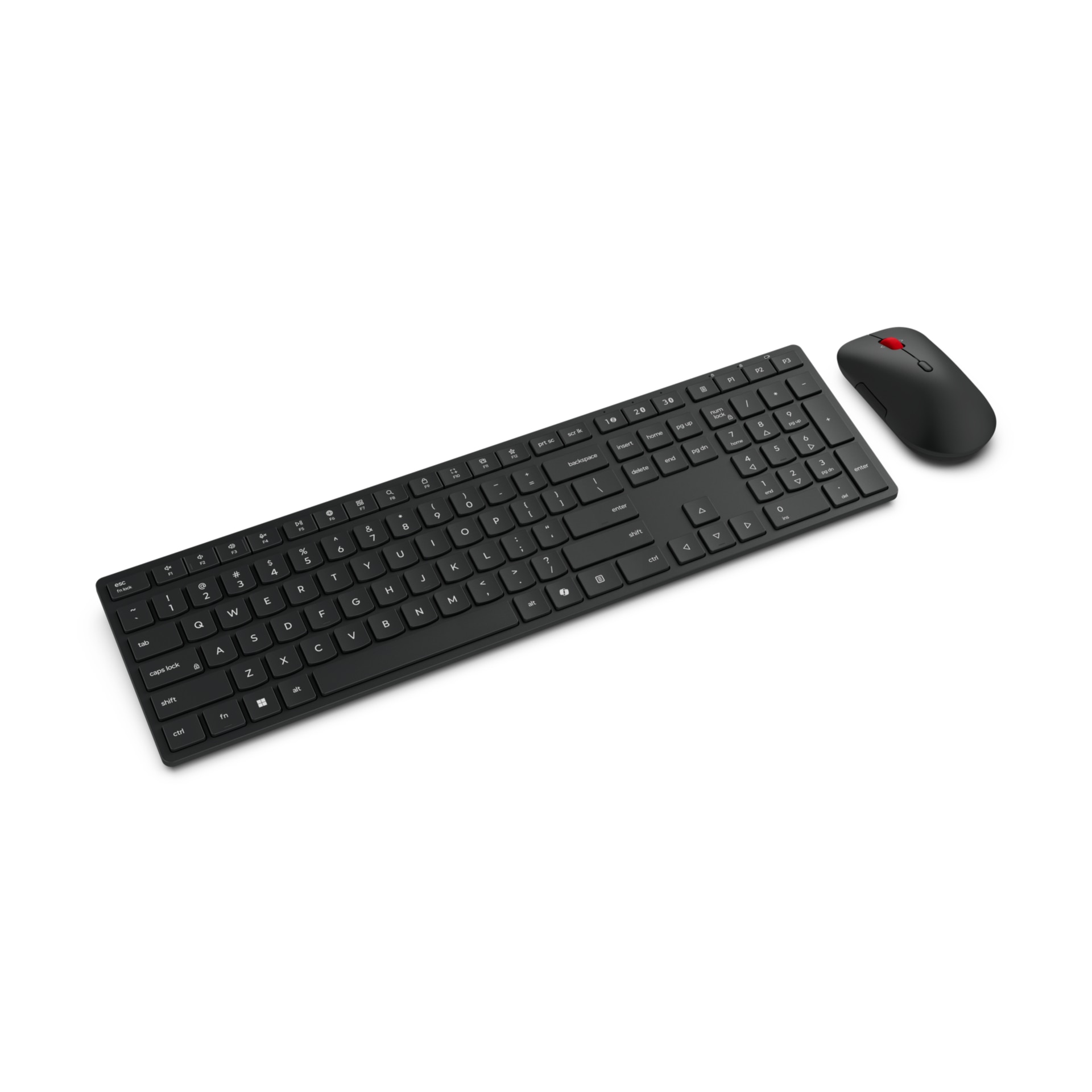 Lenovo Wireless Multi-Mode Pro Combo Keyboard and Mouse 6000-US English