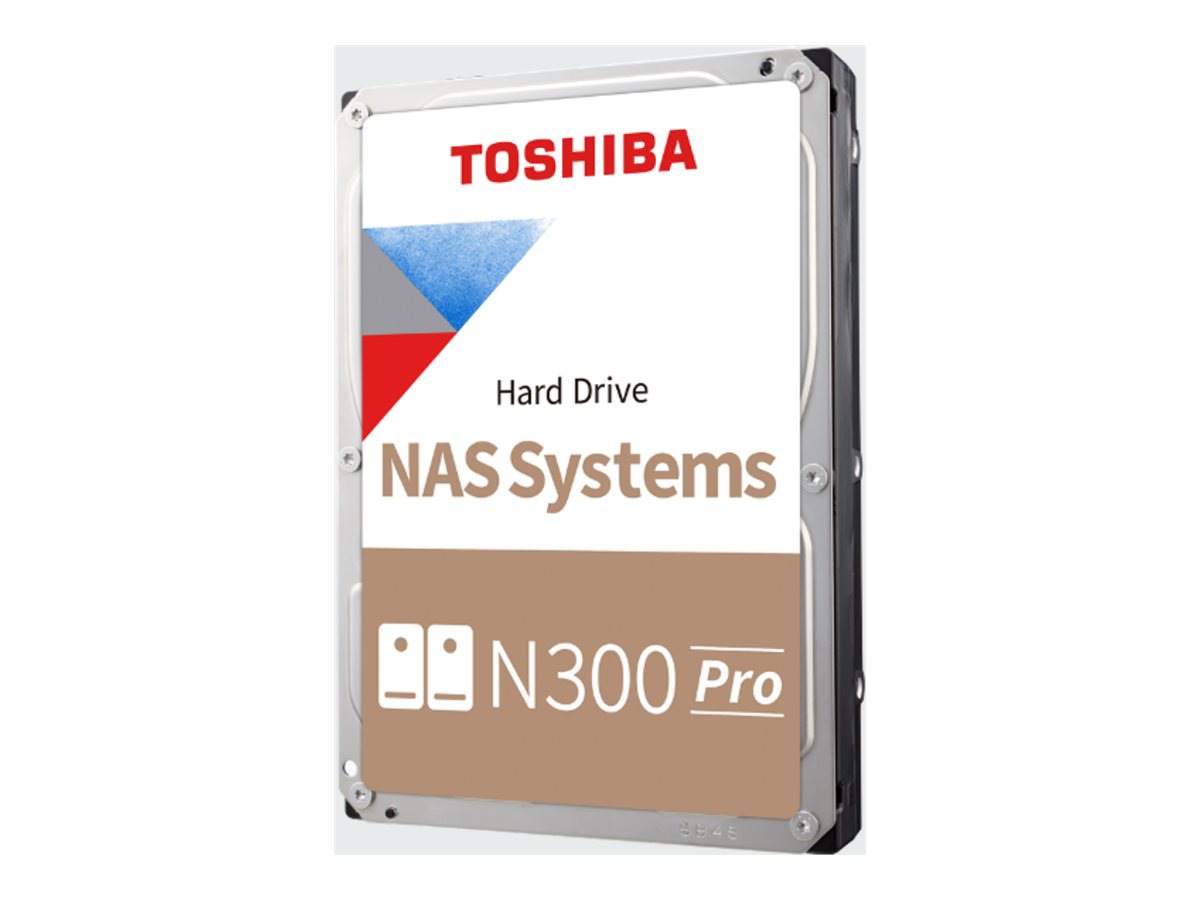 Toshiba N300 Pro NAS HDWG780XZSTB - hard drive - 8 TB - SATA 6Gb/s