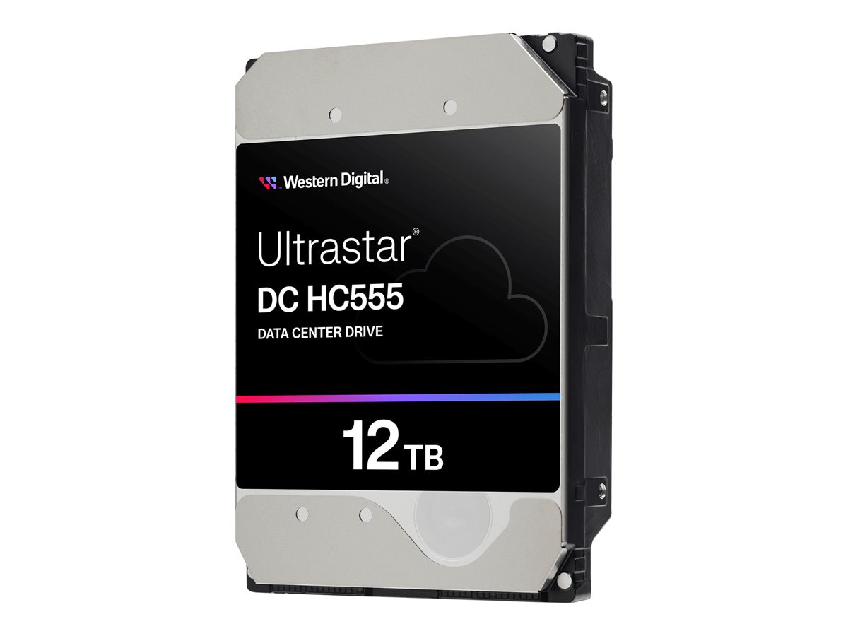 WD Ultrastar DC HC555 - hard drive - Data Center - 12 TB - SATA 6Gb/s