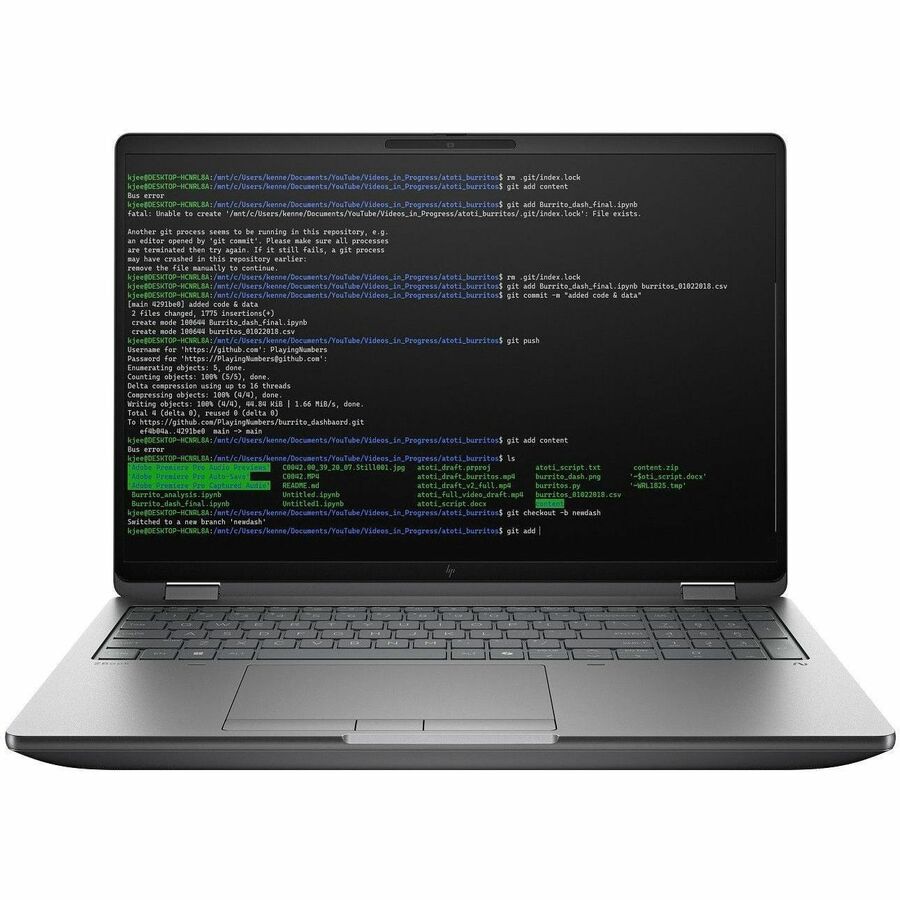 HP ZBook Fury G1i 16" Mobile Workstation - Intel Core Ultra 9 285HX - 64 GB