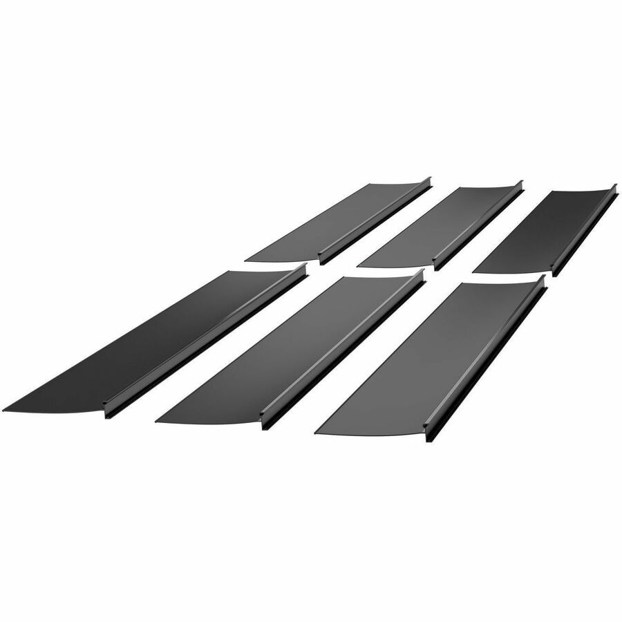 APC by Schneider Electric NetShelter Aisle Containment, Cabinet Seal Coextrusion, 1000 mm, Set Of 6, Black