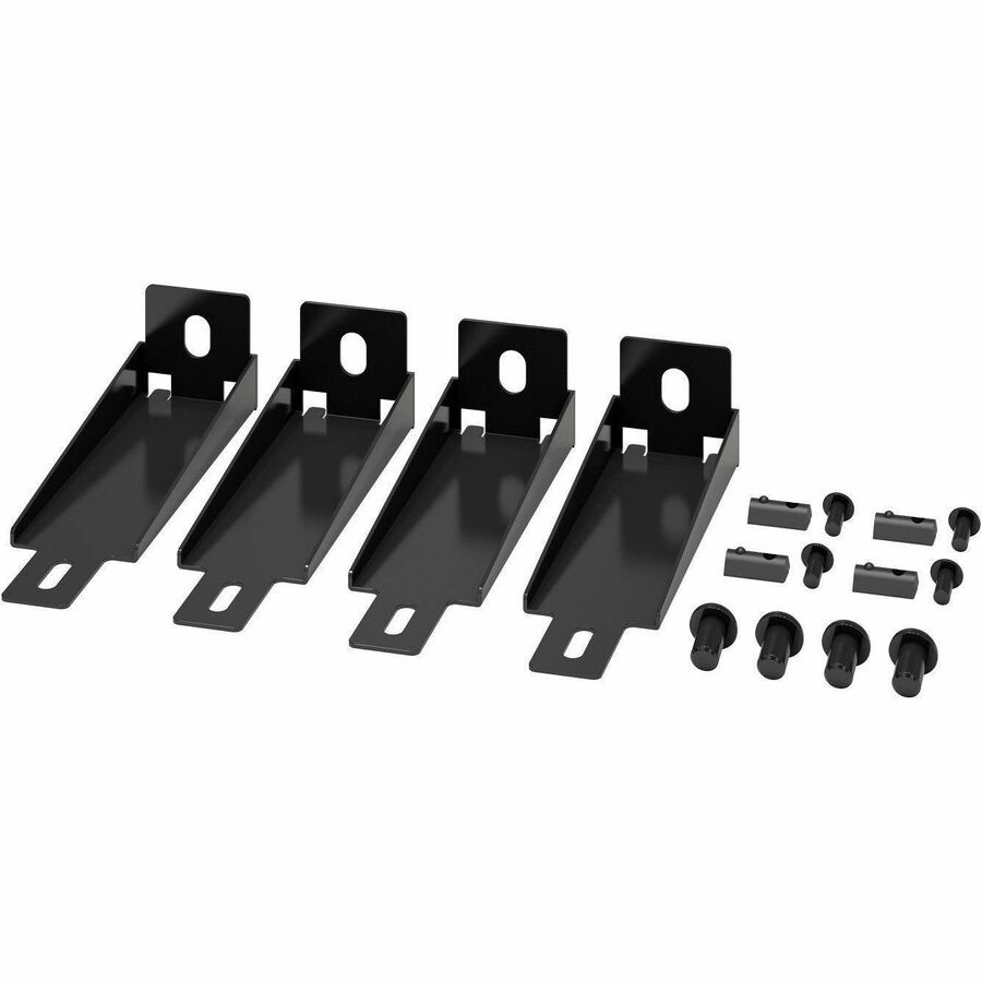 APC by Schneider Electric NetShelter Aisle Containment, Cabinet Install Bracket, Set of 4, Black