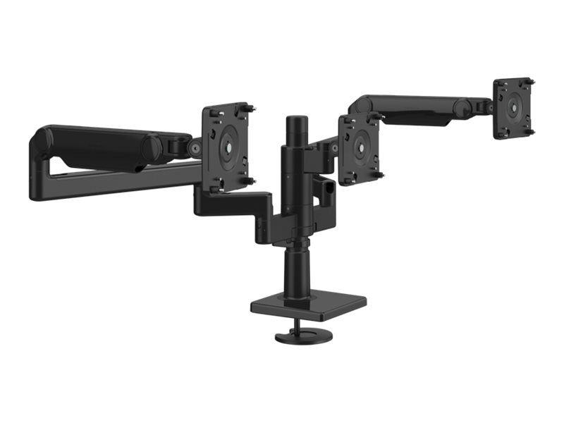 Humanscale M/FLEX M2.1 mounting kit - for 3 LCD displays - black with black