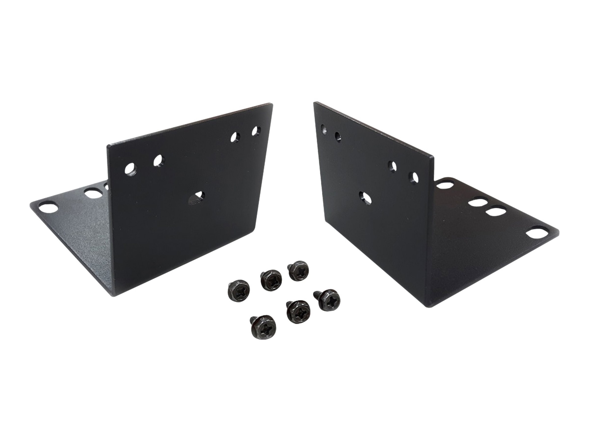 ATEN 2X-046G 2/4-Port Dual Display Secure KVM Rack Mount Kit - rack mountin