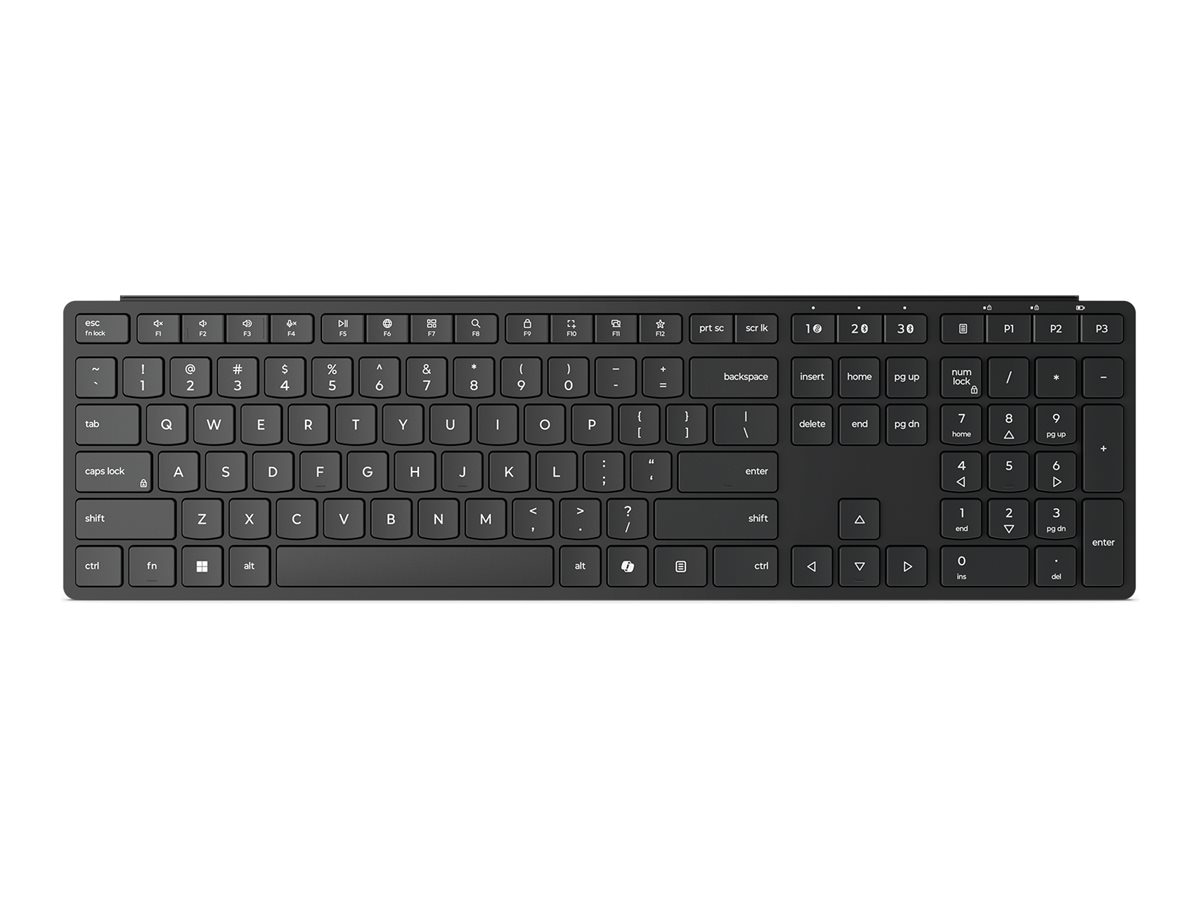 Lenovo Wireless Multi-Mode Pro Keyboard 6000-US English