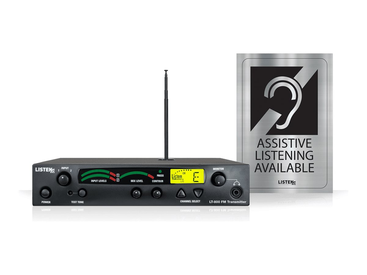 Listen LT-800-072-P1 - RF transmitter for wireless microphone system