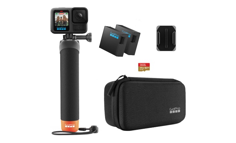 GoPro HERO13 Black - + Accessories Bundle - action camera - CHDRB