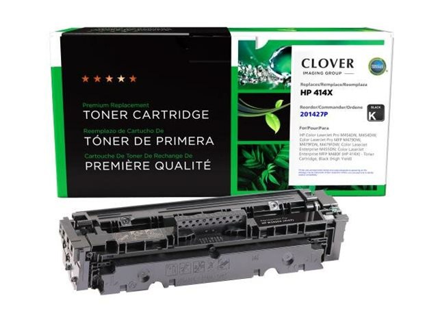 Clover Imaging Group - High Yield - black - compatible - remanufactured - t