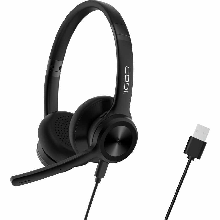 CODi CLARO Wired Stereo Dual Ear Headset