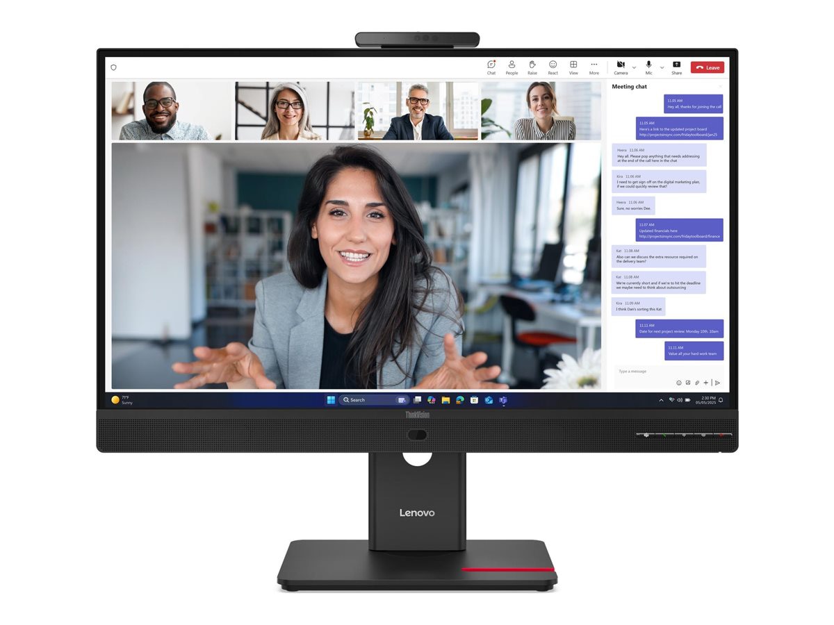 Lenovo ThinkVision T27qd-4v - LED monitor - QHD - 27"