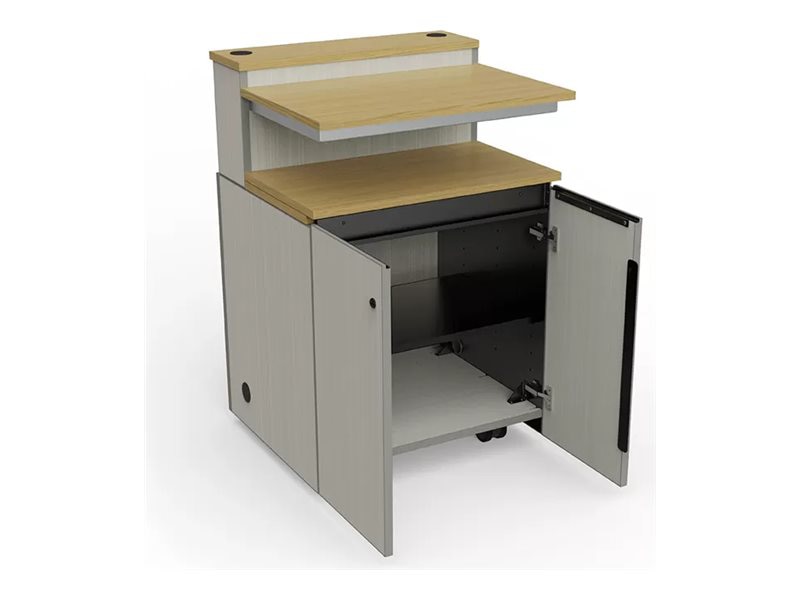 Spectrum Fixed-Height Edge Lectern lectern - for presentation cart - navajo