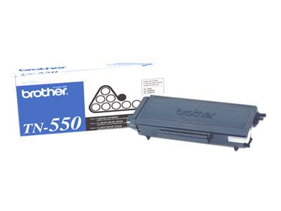 Brother TN550 - black - original - toner cartridge