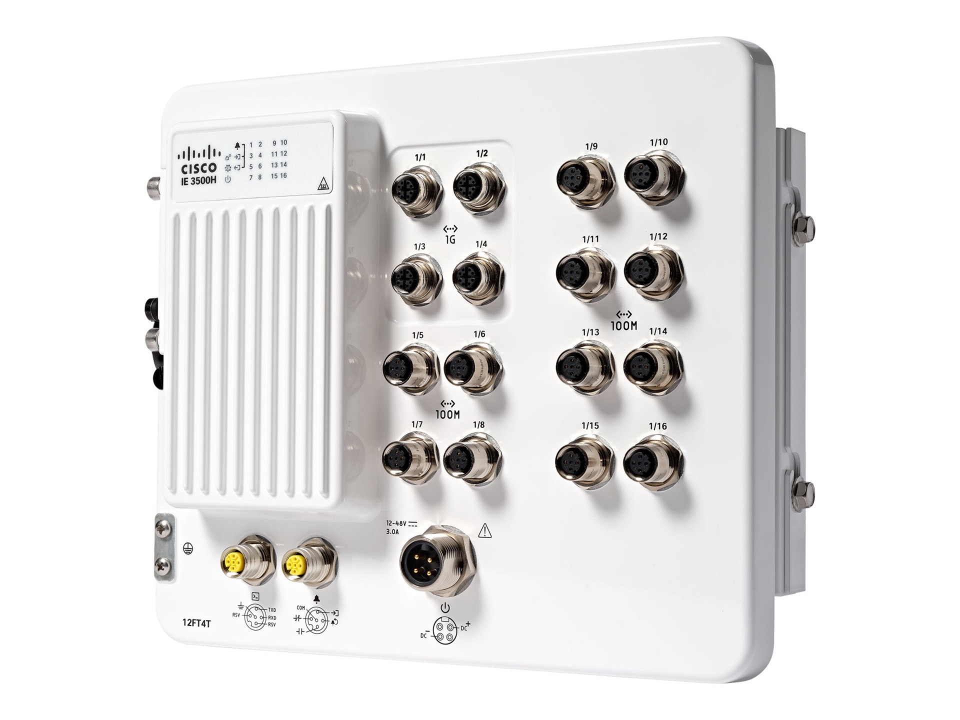 Cisco IE3500 Heavy Duty Series IE-3500H-12FT4T - switch - 16 ports - managed