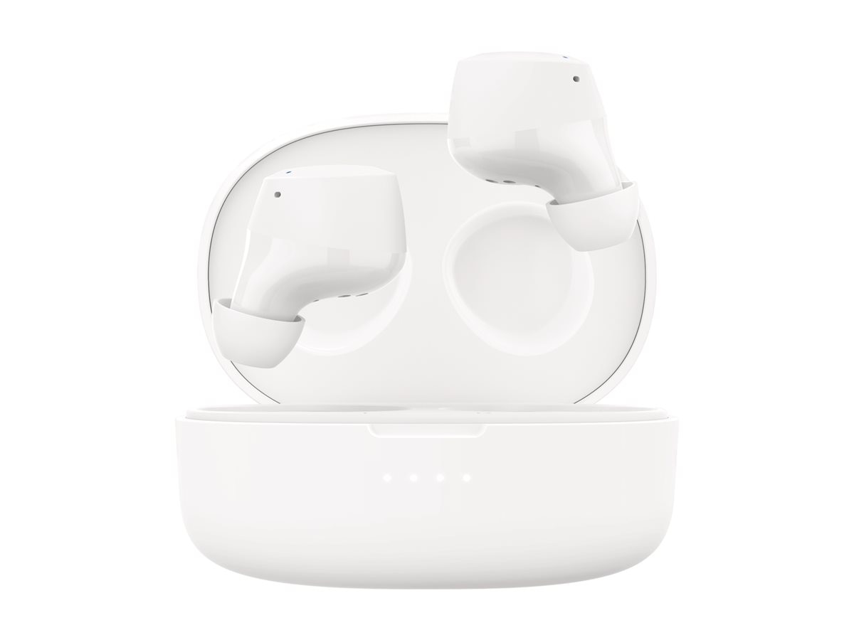 Belkin SoundForm Bolt 2 Wireless Earbud with Mic - Gen 2 - White
