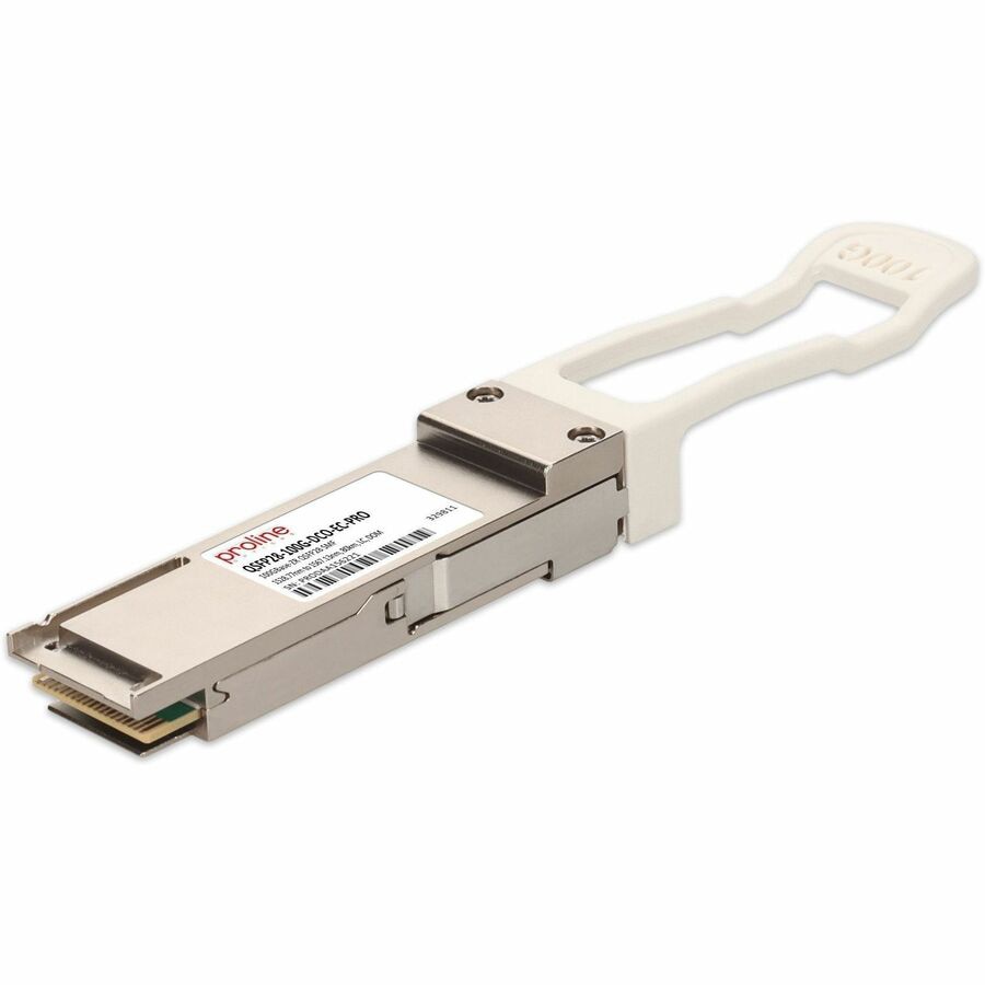 Proline Edge-corE Compatible (with select systems) TAA 100GBase-ZR QSFP28 T